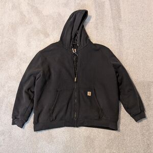 Carhartt Zip-Up Hoodie with Down Lining